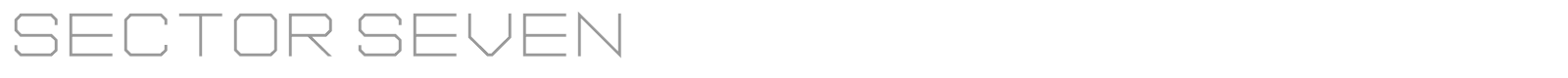 Sector Seven font preview